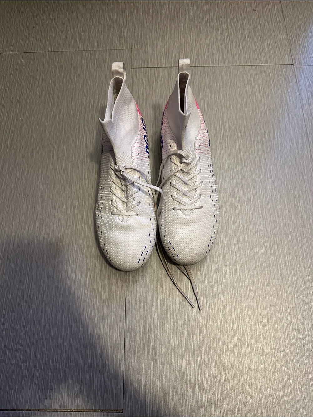 White Women's High-Top Athletic Shoes - Lightweight Performance